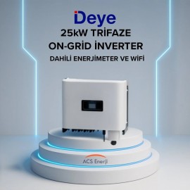 25 Kw On-Grid Trifaze İnverter Deye